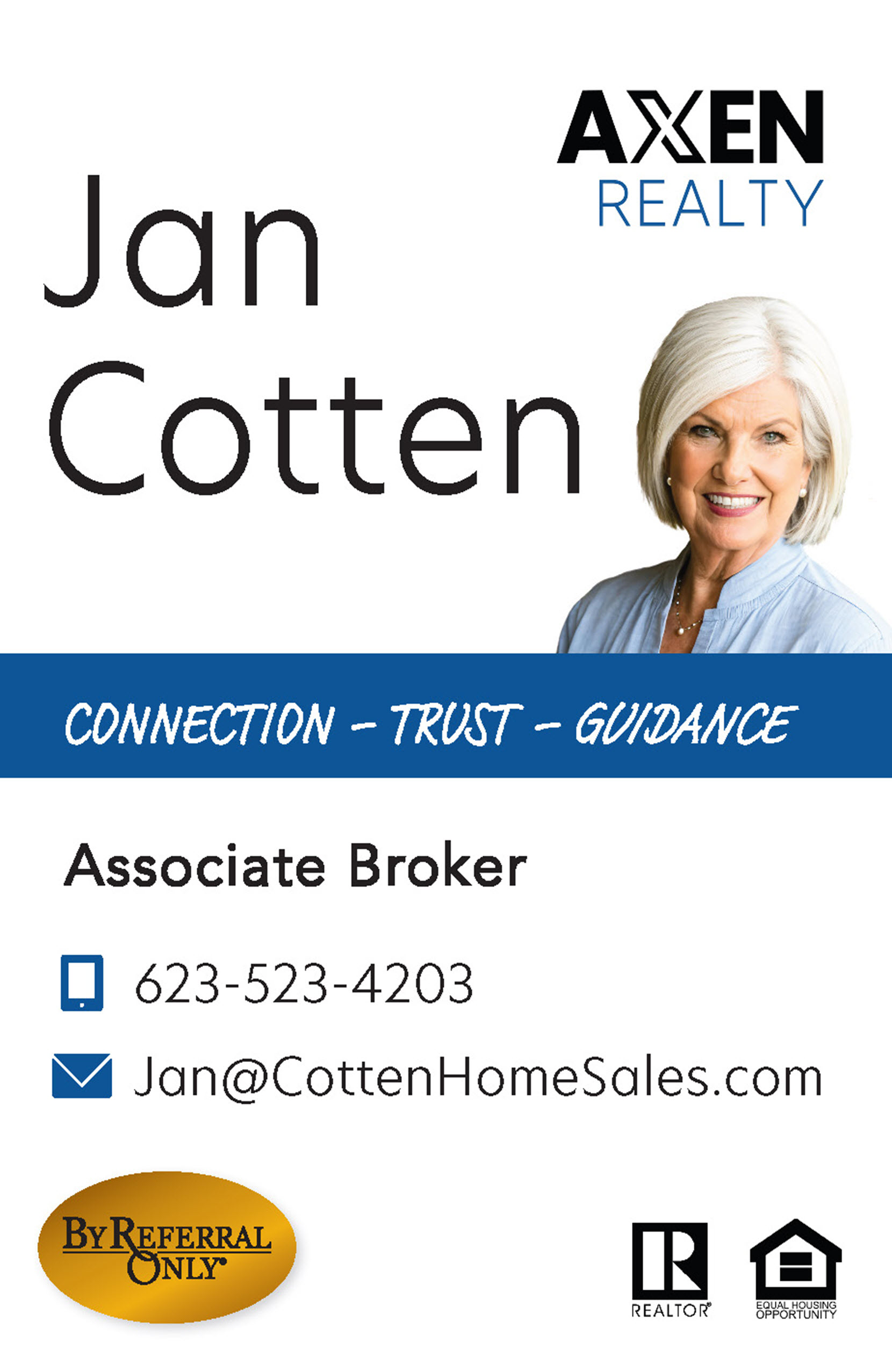 Your Real Estate Consultant For Life by Jan Cotten, cover